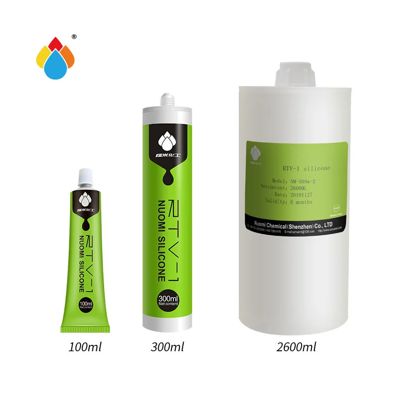 Transparent Liquid RTV-1 Silicone Adhesive